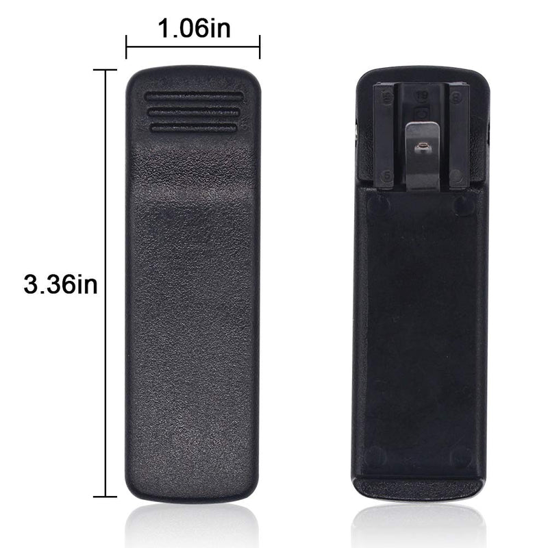 [Australia - AusPower] - HLN8255B HLN8255 Belt Clip Compatible for Motorola Radio CP200 CP200D PR400 EP450 DP1400 DEP450 CP140 CP150 CP180 NNTN4497 NNTN4497CR NNTN4970 NNTN4970A NNTN4851 NNTN4851A (7 Pack) 
