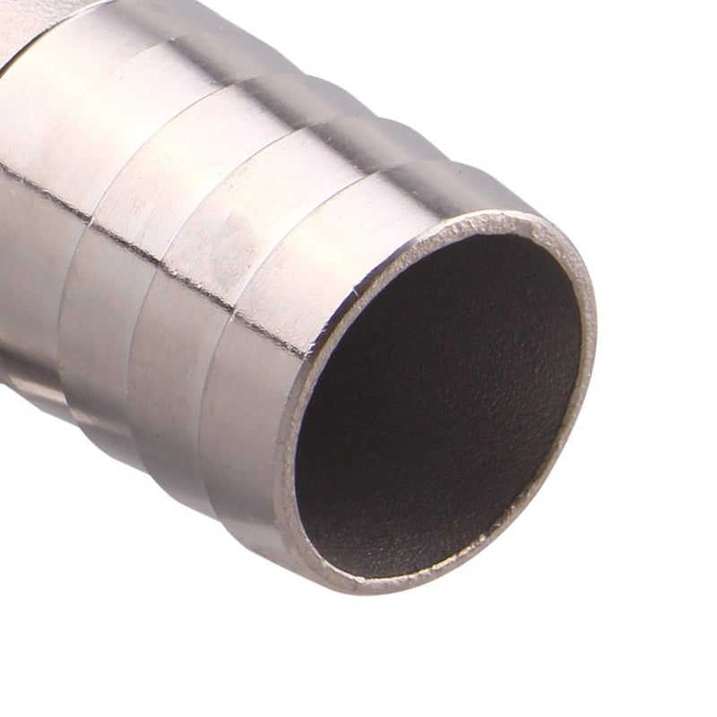 [Australia - AusPower] - DERNORD 1 1/4" Hose Barb x 1" Male NPT Stainless Steel 90 Degree Elbow- Home Brew Pipe Fitting 