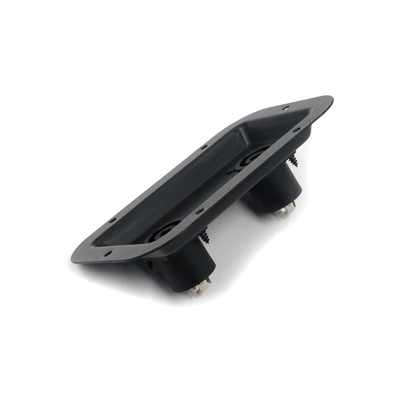 [Australia - AusPower] - T Tulead Speaker Jack Plate Audio Dual Speakon Plates Iron,5.35"x3.5",Pack of 2 with Mounting Screws 