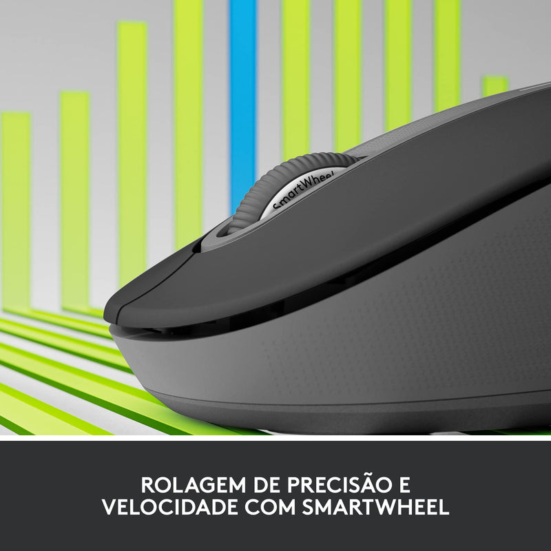 [Australia - AusPower] - Logitech Signature M650 Wireless Mouse, Graphite 