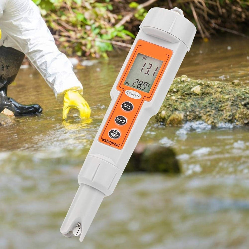 [Australia - AusPower] - CT6021A PH Meter High Accuracy Water Quality Tester for Swimming Pool Aquarium 