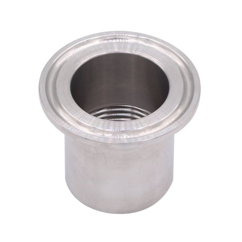 [Australia - AusPower] - DERNORD Sanitary Female Threaded Pipe Fitting to 1.5 Inch TRI CLAMP (OD 50.5mm Ferrule) (Pipe Size: 1" NPT) Pipe Size: 1" NPT 