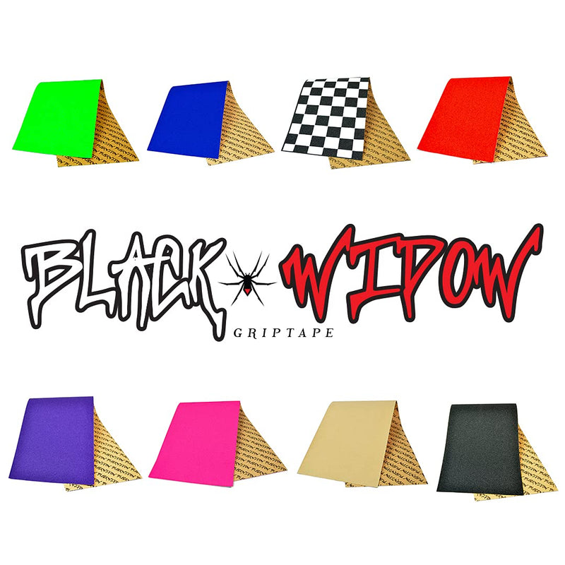 [Australia - AusPower] - BlackWidow Skateboard Grip Tape 9" x 33" Longboard Cruiser Grip tape, and Scooter Griptape, Non Slip Skate Board Grip Tape Ease to Apply - Red 
