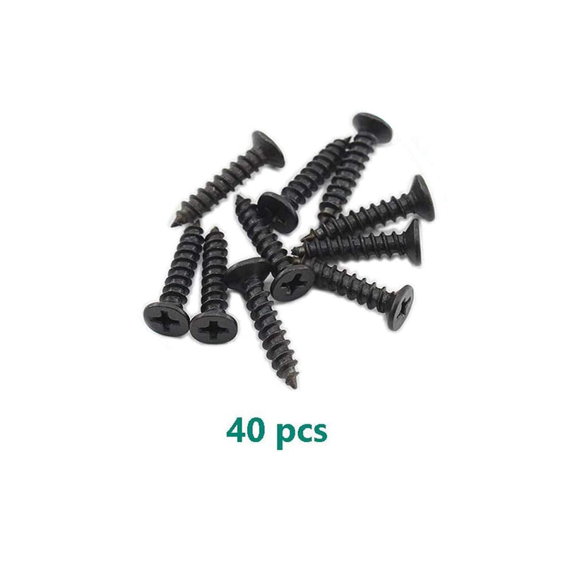 [Australia - AusPower] - 4 PC Flat Straight Brace Brackets,ULIFESTAR Stainless Steel Mending Bracket Plate Metal Shelf Support Fixing Joining Plate for Furniture,Wood,Shelves,Cabinet with Screws Black(50x100mm/2x3.94'') 50x100mm/2x3.94'' 