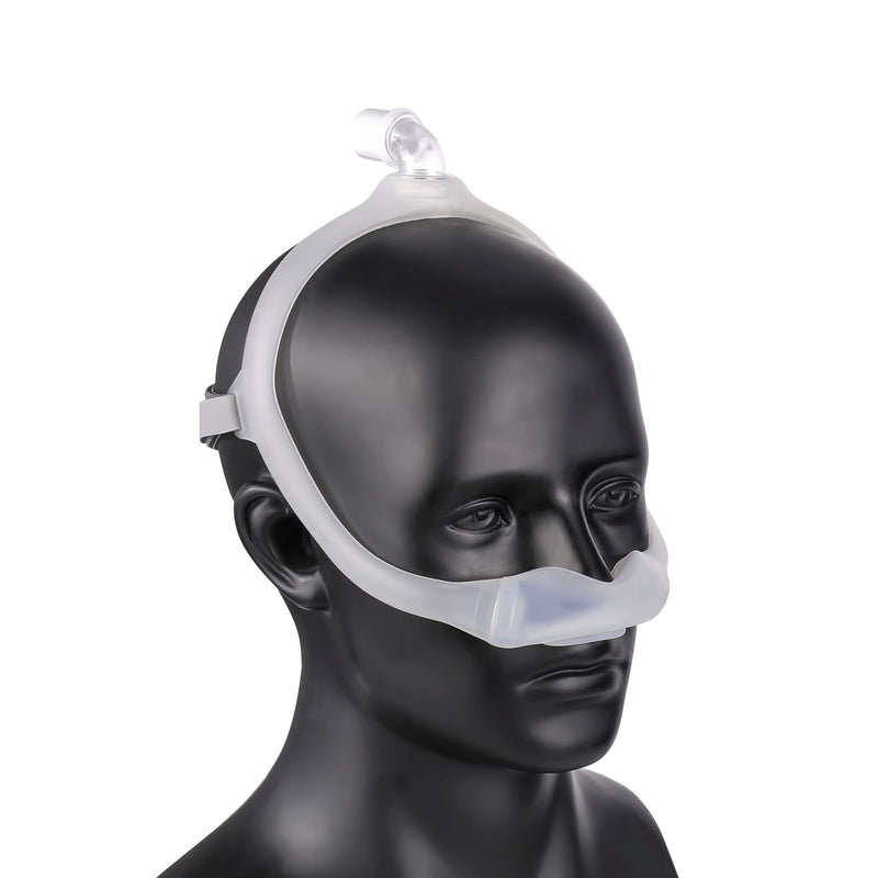 [Australia - AusPower] - Cotasa CPAP Replacement Kit for CPAP Users, M Size Nasal Cushion Kit for PR DreamWear (8 PCS), Grey and Clear, STNADATD 8 PCS 