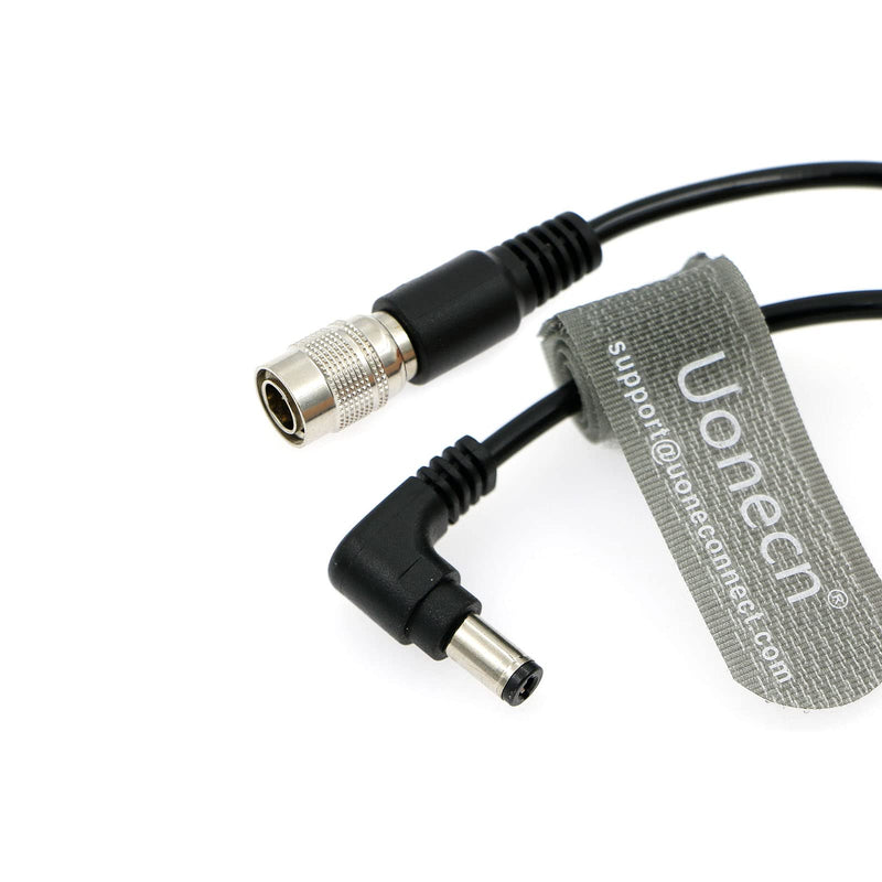 [Australia - AusPower] - Sound Devices Spring Cable Right Angle DC to 4 pin Hirose Male Power Cable for Zoom F8 for 688 644 633 Blackmagic Cinema Camera 4k 