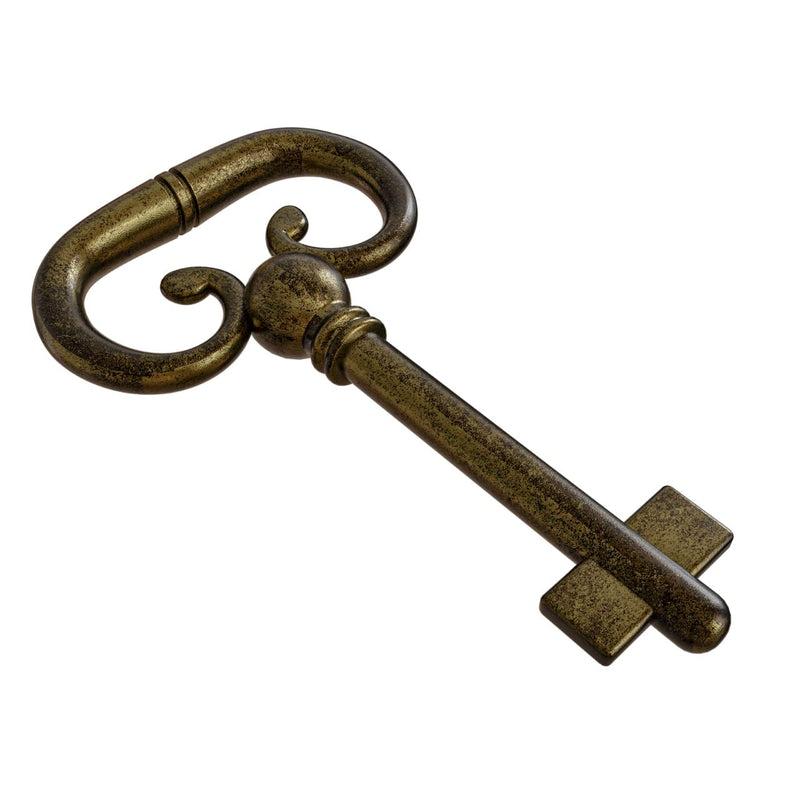 [Australia - AusPower] - KY-8B (D-1902) for Roll Top Desk Lock Key (Antique Brass) Antique Brass 