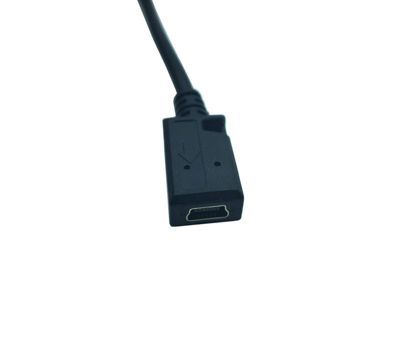 [Australia - AusPower] - USB Type C to Mini USB Cable, Qaoquda 90 Degree USB-C Male to Mini USB Female Adapter Converter for MacBook Pro, Laptop, Android Devices(Only for Charging) (TypeC to Mini) 90 Degree Type C Male to Mini Female 