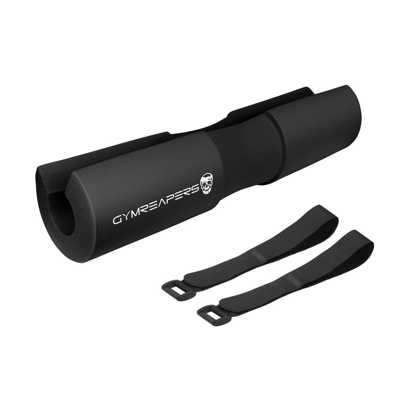[Australia - AusPower] - Gymreapers Barbell Squat Pad - Protective Bridge Pad for Hip Thrust, Squats, Lunges - Hip Support, Neck Protection for Bar Black 
