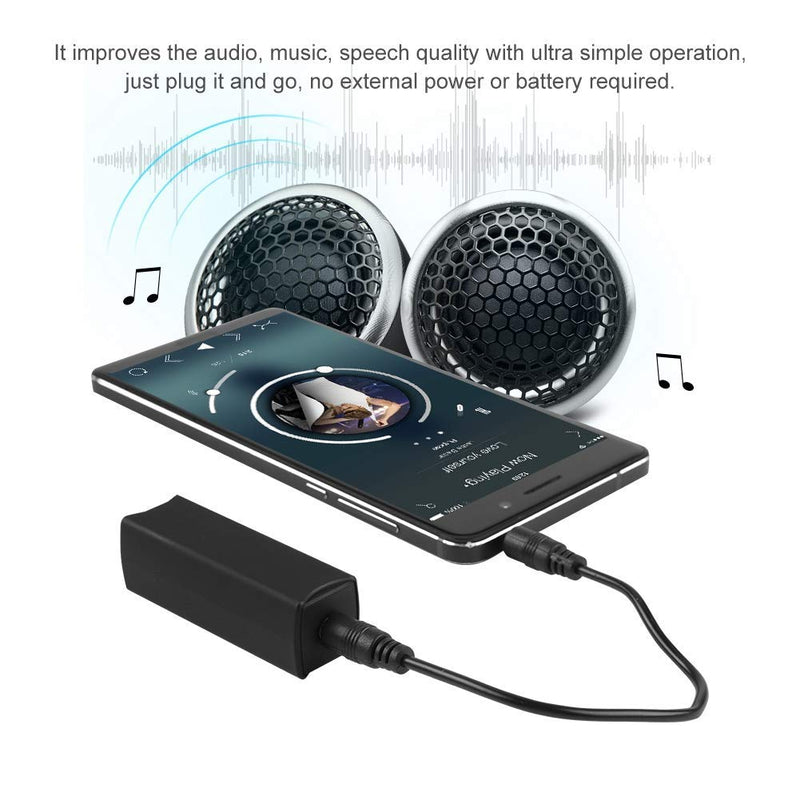 [Australia - AusPower] - 3.5mm Audio Noise Filter, Ground Loop Noise Isolator For Home/car/computer Stereo Systems 