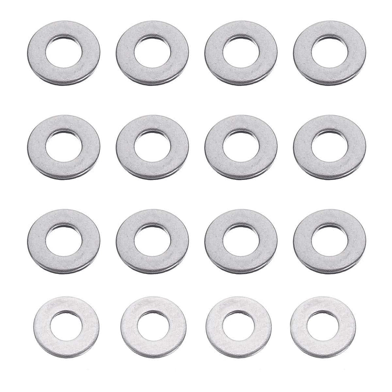 [Australia - AusPower] - 50pcs/set universal Turntable Headshell Cartridge Mounting Kit Stainless Steel Bolts Hex Socket Head Screws Nuts Set with mixed boxed. 