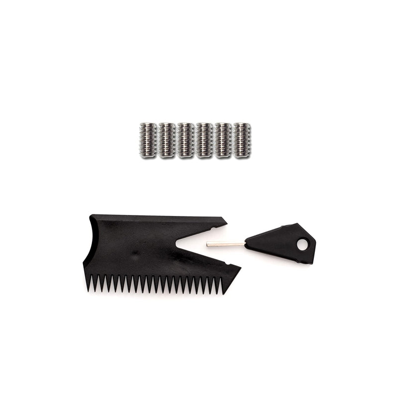 [Australia - AusPower] - OCEANBROAD Ocean Broad Surfboard Fins Thruster 3 Shortboard Fins Tri Longboard Fins with Screws Wax Comb and Key Future/FCS Fcs G5 