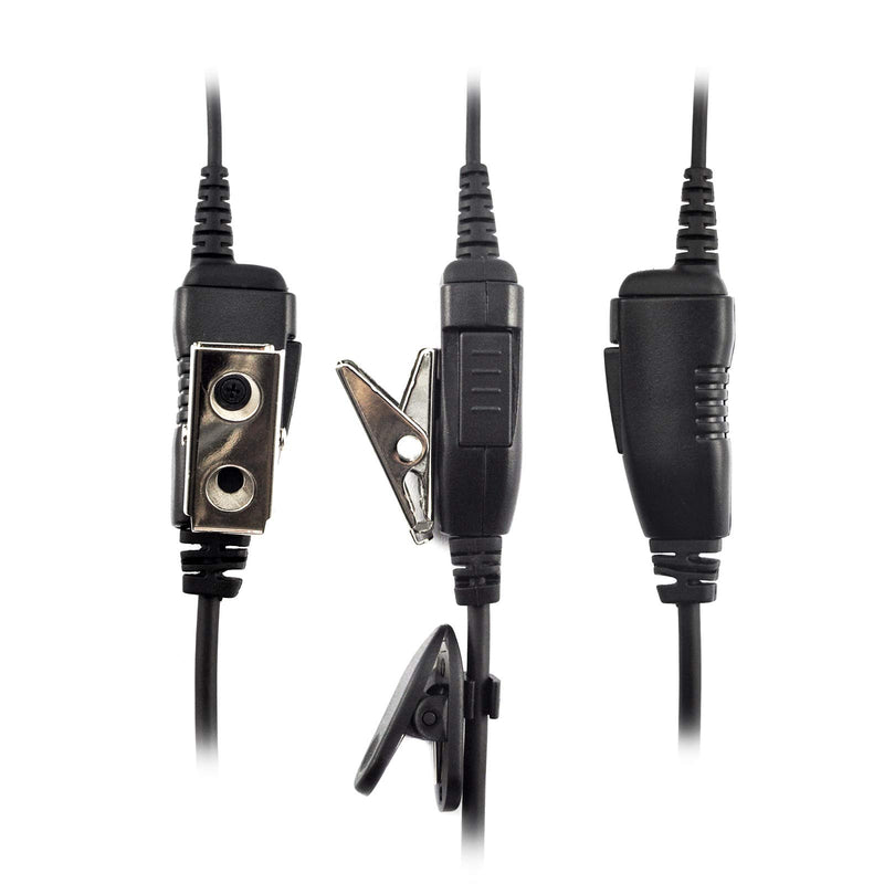 [Australia - AusPower] - ProMaxPower C-Shape Swivel Ear Hanger Earpiece for Motorola Two-Way Radios XPR6550 XPR7550e XPR7580e XiR-P8200 DP3401 MTP850 1-Pack 