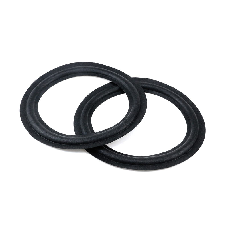 [Australia - AusPower] - Dnyta Speaker Foam Surround Rings Round Rubber Edge Speaker Repair Parts, Fit for 6.5" Speakers 6.5" 