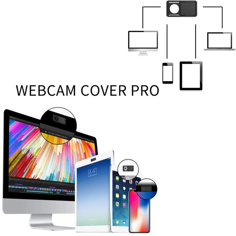 [Australia - AusPower] - 3 -Pack Webcam Cover, Protect Your Privacy and Security,Webcam Cover Slide for Laptop, MacBook, PC, Cell Phone and More Accessories 
