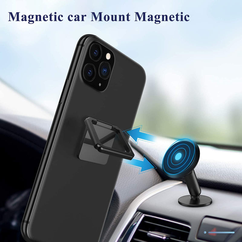 [Australia - AusPower] - Phone Ring Holde，Finger Ring Stand, 360 Degree Rotation Finger Ring for Magnetic Car Mount Compatible with iPhone 13/13pro max 12 11 Pro Xs Max X 8 7 6, Galaxy S21, All Android Smartphone,iPad, Tablet 