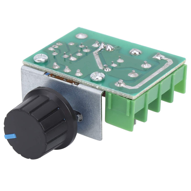 [Australia - AusPower] - 3Pcs AC Motor Speed Control Module, AC 50-220V (25A) 2000W PWM Adjustable Voltage Regulator for LED Dimmers Voltage Variator Temperature with Knob 