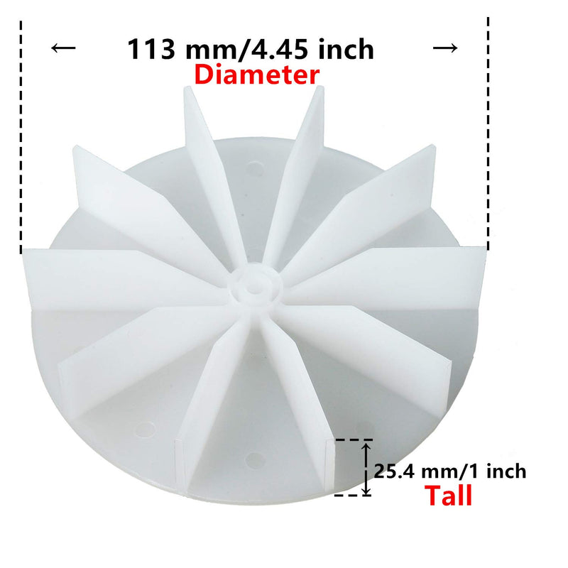 [Australia - AusPower] - BOJACK Bathroom Vent Fan Motor 120V 60Hz 0.65A Compatible with 50 CMF,Uppco,Broan,Nutone,C01575 YJF6158 