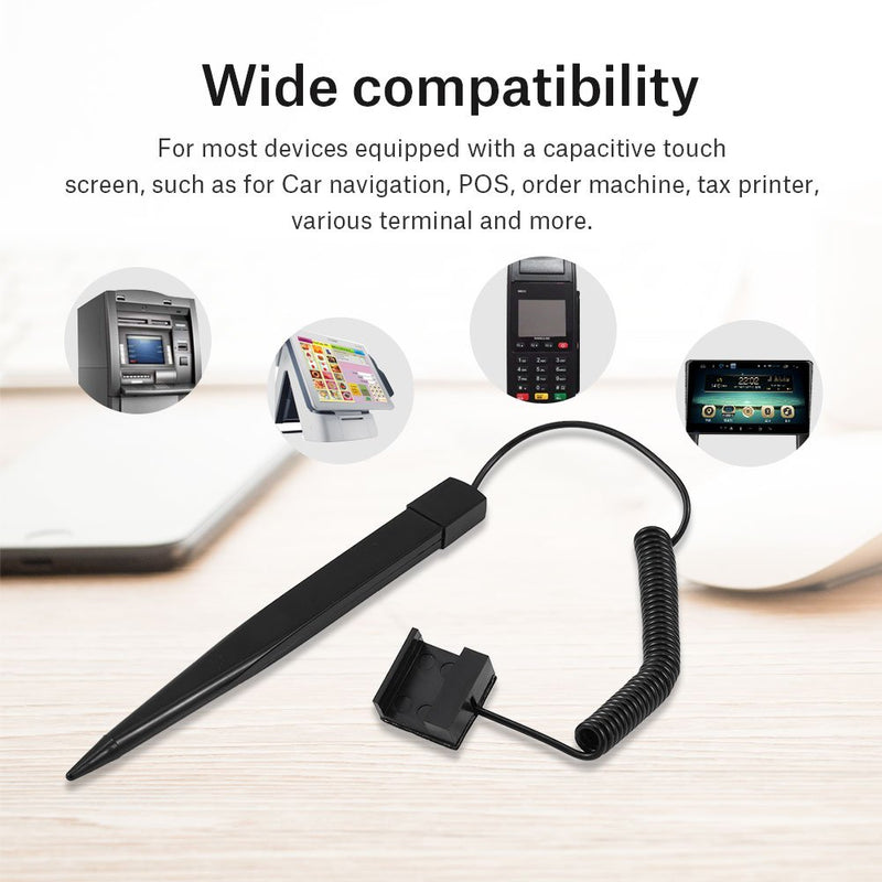 [Australia - AusPower] - Stylus Pen, Professional Spring Resistance Stylus Pen for Car Navigation GPS Capacitive Touch Screen 