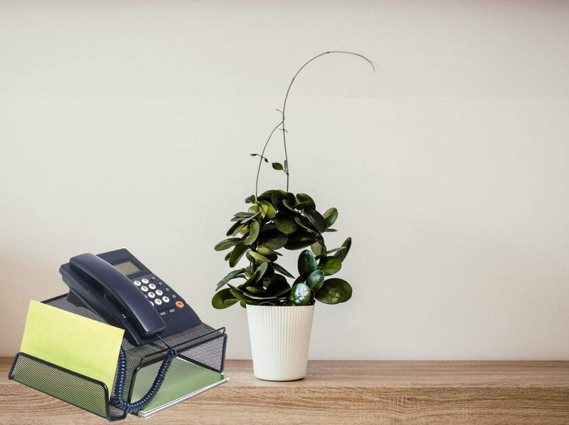 [Australia - AusPower] - 1InTheOffice Telephone Stand Desktop, Mesh 