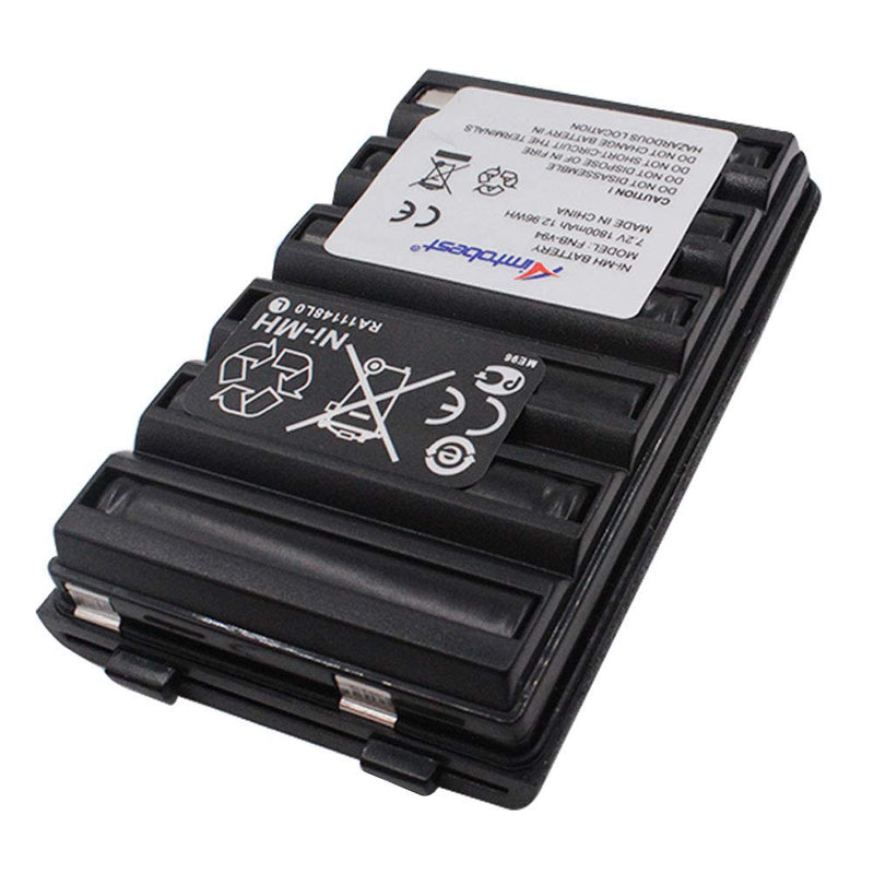 [Australia - AusPower] - FNB-83 FNB-V94 FNB-V57 1800mAh Ni-MH Battery Compatible for Yaesu Vertex FT-60R FT60R FT-60 FT60 VX-150 VX-160 VX-170 VX-180 VXA-220 Standard Horizon HX270S HX370S HX500S HX600S Radio 