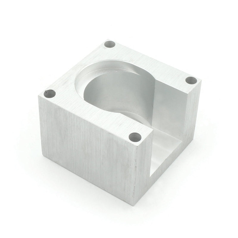 [Australia - AusPower] - Nema23 Stepper Motor Mount Base 57 Stepping Motor Bracket Clamp Support Holder with 4pcs Installation Screws Aluminium Oxide for CNC Router Machine 