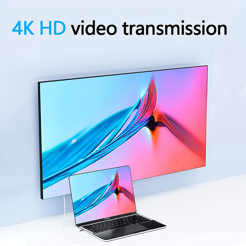 [Australia - AusPower] - aucon Magnetic USB C Adapter, 24Pins Type C Connector, PD 100W Fast Charging 10Gbs Data Transfer straight shape 