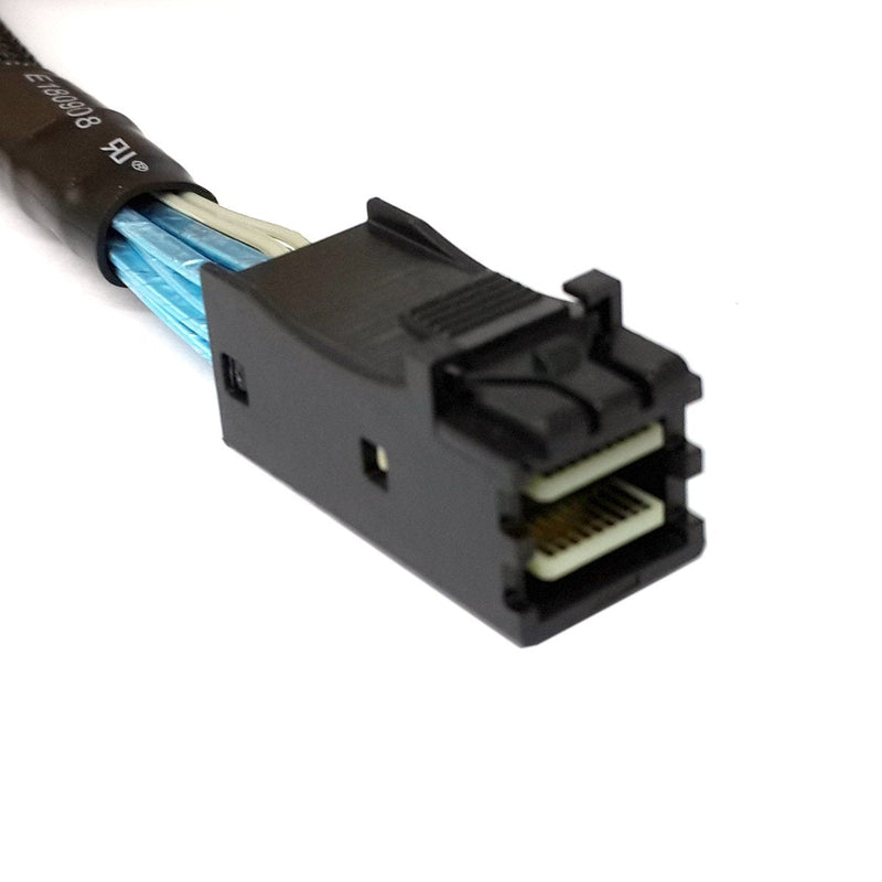 [Australia - AusPower] - CY Internal Mini SAS SFF-8087 to Mini SAS High Density HD SFF-8643 Data Server Hard Disk Raid Cable 50cm 