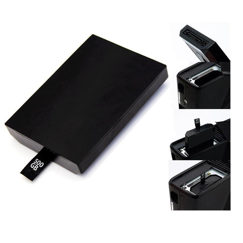 [Australia - AusPower] - Ximimark Internal Hard Disk Drive Enclosure Replacement HDD Caddy Case Shell for Xbox 360 Slim (20GB/60GB/120GB/250GB/320GB/500GB),2Pack 