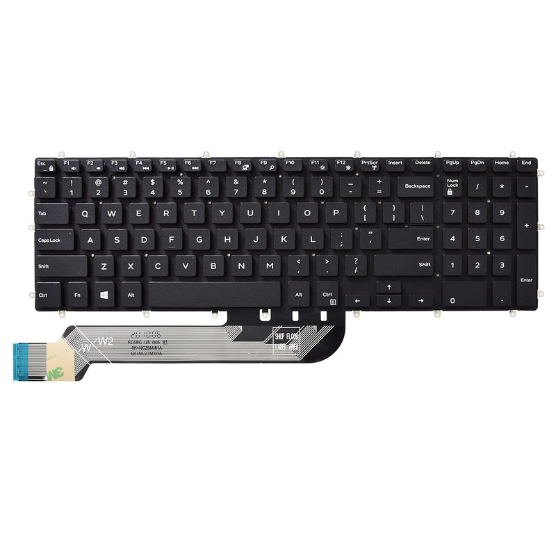 [Australia - AusPower] - SUNMALL Replacement Keyboard Compatible with Dell Inspiron 3579 3583 3779 5565 5567 5570 5575 5587 7566 7567 7577 7588 5767 5770 5775 7773 7778 7779 Laptop. (No Backlight) 