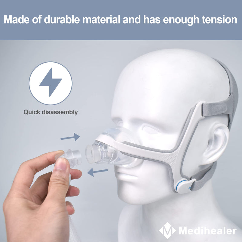 [Australia - AusPower] - 2 Packs Replacement Tube for N20, 2 Packs Replacement Short Tube Compatible with N20, Avoid Leakage and Reduce Noise，Great Value Supplies by Medihealer. 