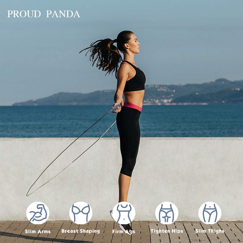 [Australia - AusPower] - Weighted Jump Rope Workout-1LB Professional Skipping Rope with Adjustable Length and Silicone Comfortable Grips,Heavy Jumpropes Adults Fitness Women Men,Cardio Boxing Endurance Training Exercise Gray 