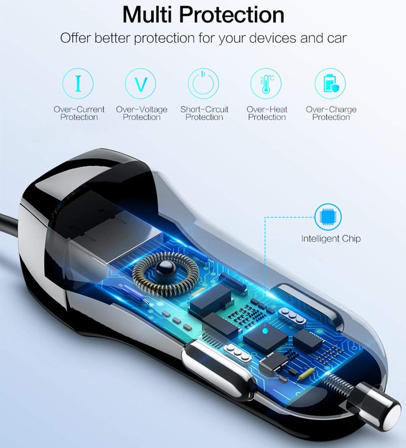 [Australia - AusPower] - USB C Car Charger Compatible with Samsung Galaxy S10 S10+ S10e S21 S20 S9 S8 S9+ S8 Plus Note 10 Plus/10/8/9 Car Charger,Google Pixel XL/2/2 XL/3/3 XL/3a Type C Car Charger 