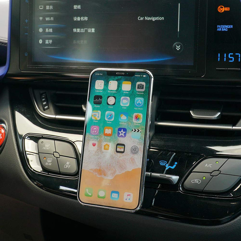 [Australia - AusPower] - Beerte Phone Holder fit for Toyota CHR 2017-2021,Adjustable Air Vent,Car Dashboard Cell Phone Mount,Magnetic Phone Mount fit for Any inches iPhone Samsung Smartphone Magnetic 