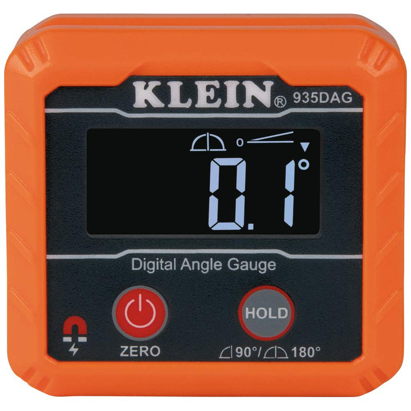 [Australia - AusPower] - Klein Tools 935DAG Digital Electronic Level and Angle Gauge, Measures 0 - 90 and 0 - 180 Degree Ranges, Measures and Sets Angles 