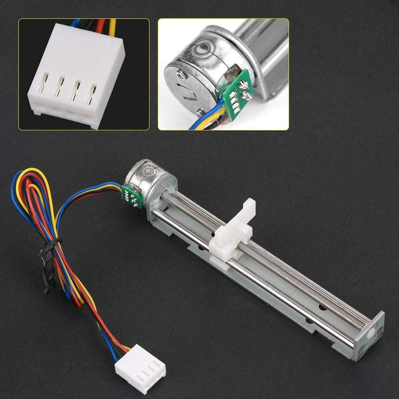 [Australia - AusPower] - Maxmartt Stepper Motor Slider,DC 12V Stepper Motor with Linear Screw Nut Slider for DIY Laser Engraving Machine 