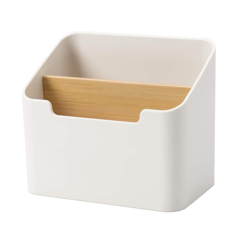 [Australia - AusPower] - Poeland Remote Control Holder Desk Storage Organizer Box Container for Desk, Office Supplies, Home 