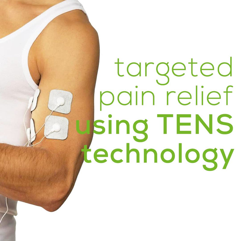 [Australia - AusPower] - Beurer TENS Unit Muscle Stimulator for Pain Relief - TENS Machine with Adjustable Intensity Levels - Electronic Muscle Stimulator with TENS Unit Pads, EM44 