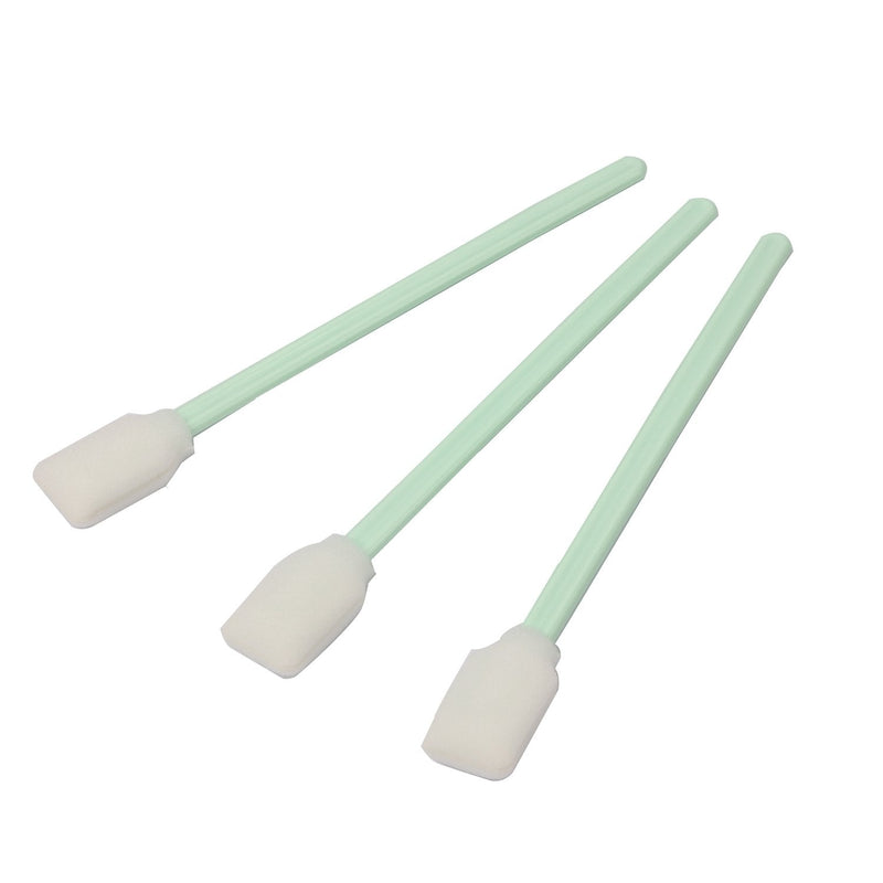 [Australia - AusPower] - LOVEDAY 100pc 5.1" Square Rectangle Foam Cleaning Swab Sticks for Solvent Format Inkjet Printer Roland Optical Equipment 