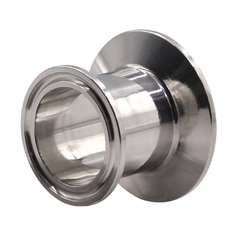 [Australia - AusPower] - DERNORD Sanitary Concentric Reducer Tri Clamp Clover Stainless Steel 304 Sanitary Fitting End Cap Reducer (Tri Clamp Size: 2 inch x 1.5 inch) Tri Clamp Size: 2 inch x 1.5 inch 