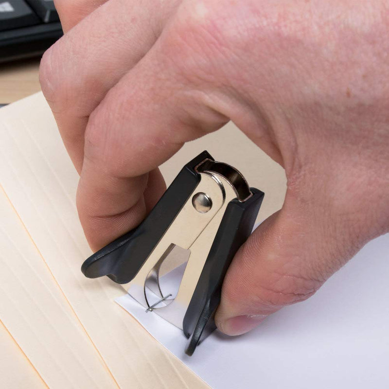 [Australia - AusPower] - 1InTheOffice Staple Remover, Claw Staple Remover, Staple Remover Tool, Black,"6 Pack" 
