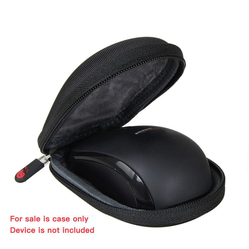 [Australia - AusPower] - Hermitshell Travel Case for AmazonBasics Wireless Mouse Nano Receiver MGR0975 (Black) Black 