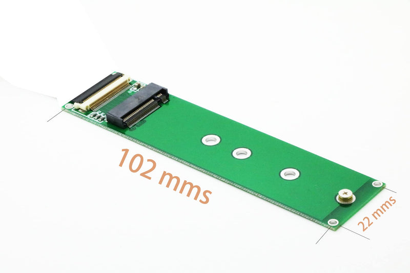 [Australia - AusPower] - Sintech M.2 (NGFF) nVME SSD to Mini PCIe Adapter with 20cm Cable 