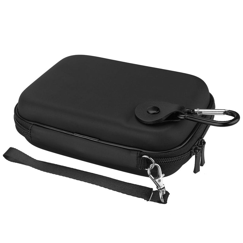 [Australia - AusPower] - Lacdo Hard Drive Carrying Case for Toshiba Canvio Basics / Canvio Advance / Canvio Flex Gaming, Seagate One Touch Portable External Hard Drive 1TB 2TB 3TB 4TB 2.5 inch HDD Shockproof Travel Bag, Black 