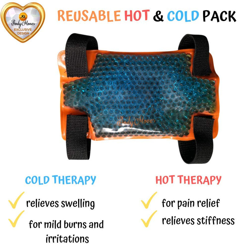 [Australia - AusPower] - BodyMoves Kid's Ankle brace support PLUS Hot and Cold Ice Pack (Sweet Pink, MED for Big KIds (US 3.5-7)) Sweet Pink MED for Big KIds (US 4-7) 