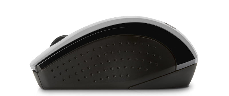 [Australia - AusPower] - HP Wireless Mouse X3000 G2 (28Y30AA, Black) up to 15-Month Battery,Scroll Wheel, Side Grips for Control, Travel-Friendly, Blue LED, Powerful 1600 DPI Optical Sensor, Win XP,8, 11 Compatible 