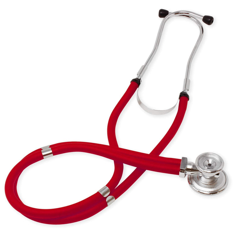 [Australia - AusPower] - Dixie EMS Blood Pressure and Sprague Stethoscope Kit - Red 