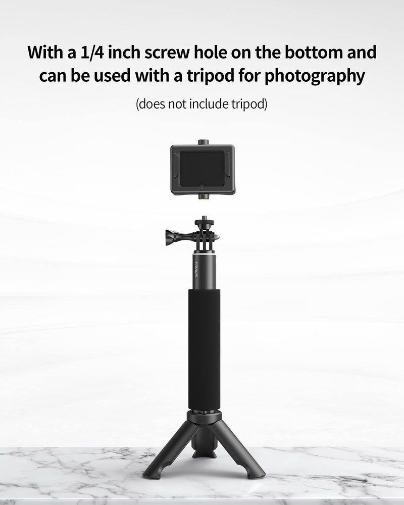 [Australia - AusPower] - Surfola Action Camera Selfie Stick AS30, 19” Waterproof Extension Hand Grip Adjustable Monopod Pole Compatible with GoPro 