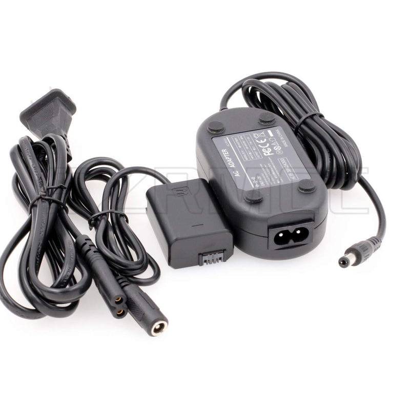 [Australia - AusPower] - SZRMCC AC-PW20 AC Power Adapter and NP-FW50 DC Coupler Dummy Battery for Sony A7 A7S A7R A7SII NEX Series Camera 