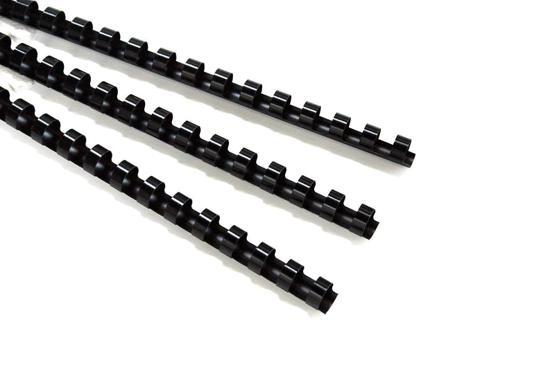 [Australia - AusPower] - HOUYEE 19 Ring Plastic Binding Comb,3/8 Inch Diameter,60 Sheet Capacity,Letter Size Black Comb Binding Spines, (Pack of 100 Combs) (3/8"(60 Sheet Capacity)) 3/8"(60 sheet capacity) 